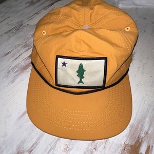 LLbean yellow hat